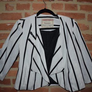 Anthropologie Striped Blazer